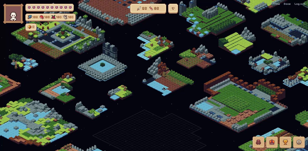 "The Marketplace is thriving! Over 1200 USDC earned by players just over 100 rare items sold on the Marketplace with 1,277 users playing for about 10 hours after it was added. Next update: More items, more features, more ways to customize your Worlds & characters."