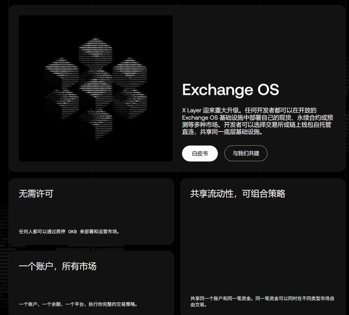 The image features a screenshot of an advertisement for Exchange OS, which is displayed in both English and Chinese. The text "Exchange OS" is written in both languages, indicating that this product can be used by people who speak either language. The advertisement also includes a list of benefits and features of the software, such as its ability to handle multiple operating systems simultaneously or its compatibility with various hardware configurations.