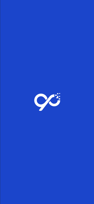 The image displays a minimalist blue background featuring a white "YeBlock" logo in the center, which consists of a stylized infinity symbol merging into a pixelated letter "b." This clean, modern design serves as a teaser visual for the YeBlock app launch on July 17, 2026, emphasizing the brand's connected, digital-first identity ahead of its cross-platform release.
