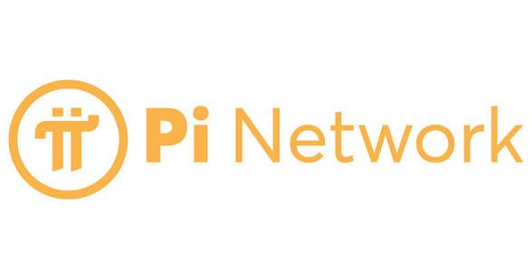The Pi Network logo with the orange Pi symbol next to the text 'Pi Network' on a white background.