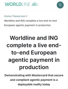 The image is a screenshot from the Worldline website displaying information about an online demonstration involving Mastercard, a globally systemically important bank (G-SIB) with strict compliance requirements for the demonstration. The demonstration aims to showcase a compliant payment method using stablecoins and tokenized deposits within the European Union (MiCA). The post emphasizes that this demonstration is part of a deployable reality today and is offered by Ripple, a global payments technology company providing services across various jurisdictions.