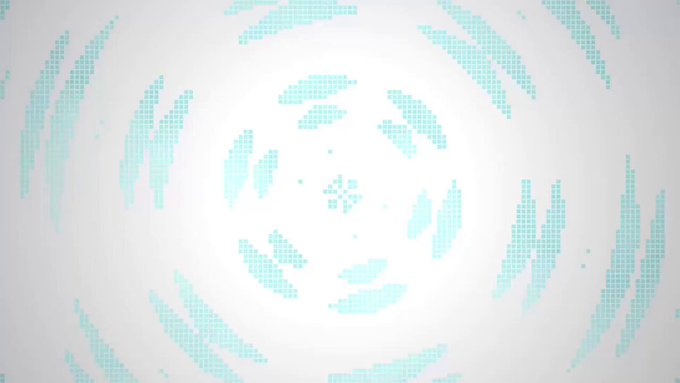The image features an abstract design with blue circles arranged in a circular pattern, creating a sense of movement or rotation. The background appears to be white, which contrasts with the blue circles and emphasizes their presence. The text "Good evening gQuip Let's talk about the future of Quip" is written above the design, suggesting that it may be related to the Quip network or its projects.