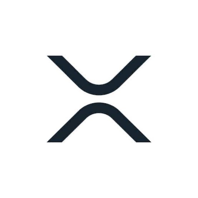 The XRP cryptocurrency logo, a stylized dark gray 'X' on a white background.