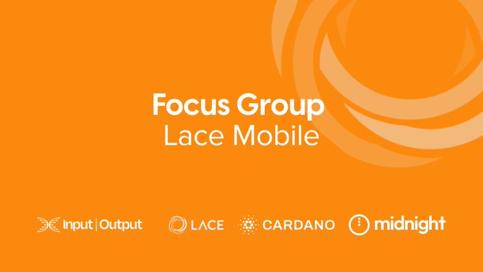 The image features an orange banner with white text that reads "Focus Group Lace Mobile". The banner also includes logos of other companies such as "Focus Group" and "Lace Mobile". The text suggests that the focus group has recently launched a new product, which is now available on both the App Store and Google Play.