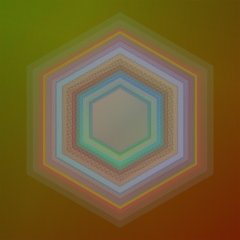 The image features a hexagon with a gradient background that transitions from green at the top to orange at the bottom, creating an interesting visual effect. The hexagon has a white center surrounded by a variety of colors, including blue, purple, pink, yellow, and red. The image is accompanied by a caption that reads "Gazers #675 has sold for 4.06 WETH @_MirkoCroCop". This suggests that the image may be related to an art project or sale, possibly featuring the hexagon as part of its design or theme.