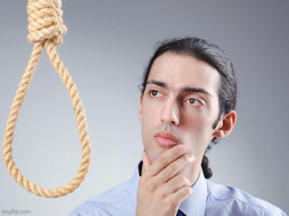 The image depicts a man with his hand over his mouth thinking deeply about an issue or topic. The subject of his contemplation seems unrelated, but one could speculate that he might be contemplating a business decision or discussing the price of his bubble. In addition, there is a rope tied to a hook in the top left corner of the picture, suggesting a possible association with a business scenario or some sort of connection between them.