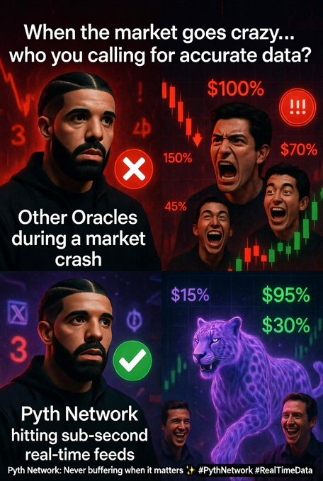 The image features a poster with four different scenes depicting a man's facial expressions, each representing a different emotion or reaction. The first scene shows a man with a black beard wearing a black hoodie, looking at the camera with a serious expression. The second scene depicts another man in a purple shirt and blue pants, also looking directly at the camera but with a more playful expression. The third scene features a man with a white beard wearing a green shirt, making a funny face as if he's being called out by someone else. The fourth scene shows a man with a black beard wearing a red shirt, looking at the camera with an angry or frustrated expression.

The poster also includes text that reads "When the market goes crazy... Who you calling for accurate data?". This quote is related to the image because it suggests that the facial expressions of the men in the poster could represent how people react when they hear about a sudden change in the stock market, such as a significant drop or increase. The poster aims to convey this message through humor and visual imagery by using different facial expressions to represent various emotions associated with market fluctuations.