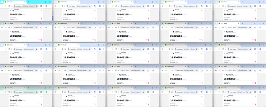 The image features an array of twelve different web browsers displayed side by side against a gray background. The browsers are arranged in two rows with four browsers in each row, creating a visually appealing grid layout. Each browser has its own unique color and size, making it easy for viewers to distinguish between them. The text "Feeling great, a day of getting off work early" is written below the image, possibly indicating that someone's mood or satisfaction level was enhanced due to their work experience.
