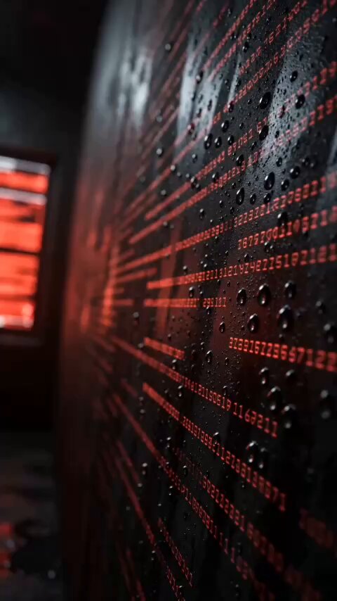 The image shows a close-up view of a black wall with red lines running across it. The text "PP city chronicles S01 E04 Back in the time #RGB didn't work ..." is present, which seems unrelated to the main subject matter of the photo. This could be an error or a random element within the image that does not directly relate to the content being displayed.