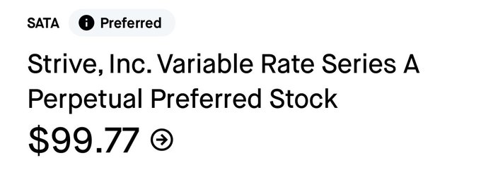 The image shows a screenshot of a message on an iPhone screen, discussing the current market situation with STRC. The text suggests that there might be a huge influx of trading activities in the stock exchange after June 15th due to a rotation into the daily dividend streaming service, Sata. This implies a potentially high trading volume and increased interest from investors in Bitcoin, as well as other digital currency. The post also mentions that the price will drop soon, indicating an ongoing market event impacting stock prices.
