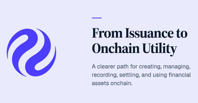 A promotional graphic with the Injective logo reads 'From Issuance to Onchain Utility' and describes a clearer path for managing financial assets onchain.