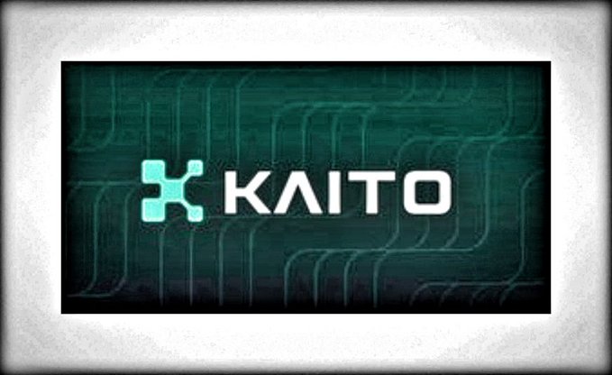 A logo graphic for "KAITO" displayed on a dark green circuit-board background with a teal geometric icon next to the text.