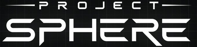 A black logo banner reading 'PROJECT SPHERE' in stylized white text.