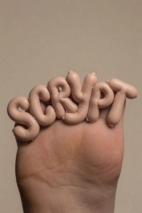 A hand holds up balloon letters spelling "SCRYPT," visually representing the post's teasing reference to those with a "Scrypt fetish."