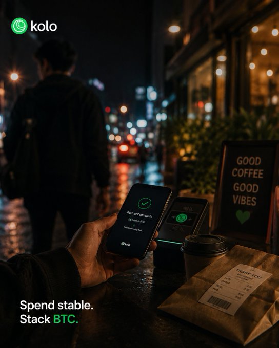 The image features an advertisement for Bitcoin Cash, which is displayed prominently at the top center of the poster. The text "Good night gn gKolo a lot of gn gKolo are sitting on USDT right now and not really doing anything with it which makes sense, USDT feels safe, stable, not going anywhere but there'a version of holding USDT that actually works harder for you without touching". This advertisement is related to the Bitcoin Cash coin, as indicated by its placement in the image. The poster also includes a cell phone and a coffee cup on a table, suggesting that the scene takes place at a cafe or similar establishment where people can use their phones while enjoying a beverage.