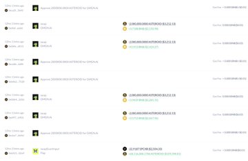 A list of online users with timestamps and message previews in a dark-themed chat interface.