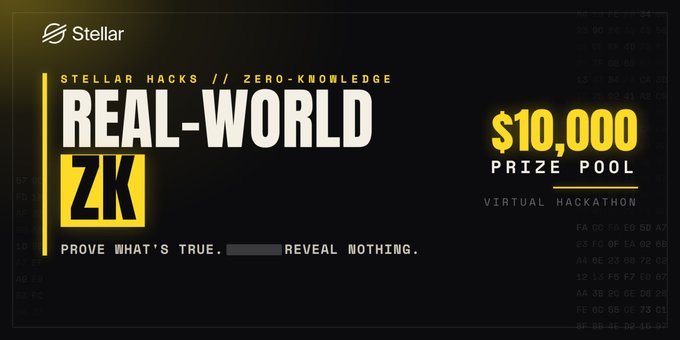 The main content of this text box is a poster promoting an event where you can win $10,000 by participating in real-world ZK challenges or prizes pooling. The event takes place from June 15 - 30, 15 May - 20 July at 10AM - 5PM local time for the United States and Canada (CT). The poster shows various examples of what is meant to be achieved through this challenge.