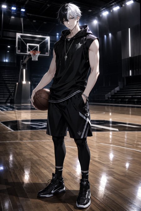 The image features a male basketball player standing on an indoor court, holding a basketball with one hand while wearing black shorts and black shoes. The background of the image shows a basketball hoop and a basketball net, indicating that this scene takes place at a basketball court. There is also text in the image that reads "gm CT while you all are sleeping, $lab dumped from $27 down to $6 I was thinking lab was going to zero until I woke up this morning seeing lab reclaim $16 who the actual fuck is behind this crime?". The focus of the image seems to be on the basketball player and his surroundings.