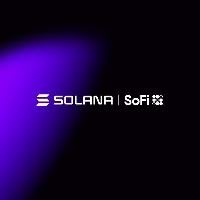 "14.7 million people just got onboarded to @solana overnight. @SoFi rolled out SoFiUSD today. Stablecoin issued by a U.S. thinly minted bank, backed 1:1 by ether, redeemable in the SoFi app. Live on Ethereum and Solana."
This is an advertisement forSolana, a cryptocurrency that was recently launched in the United States as part of The SoFi Project. The post details how many people have been onboarded to this new stable coin overnight, showcasing its widespread acceptance within the initial audience. The text emphasizes the benefits of this new currency and invites users to explore it further on the Solana app or website.