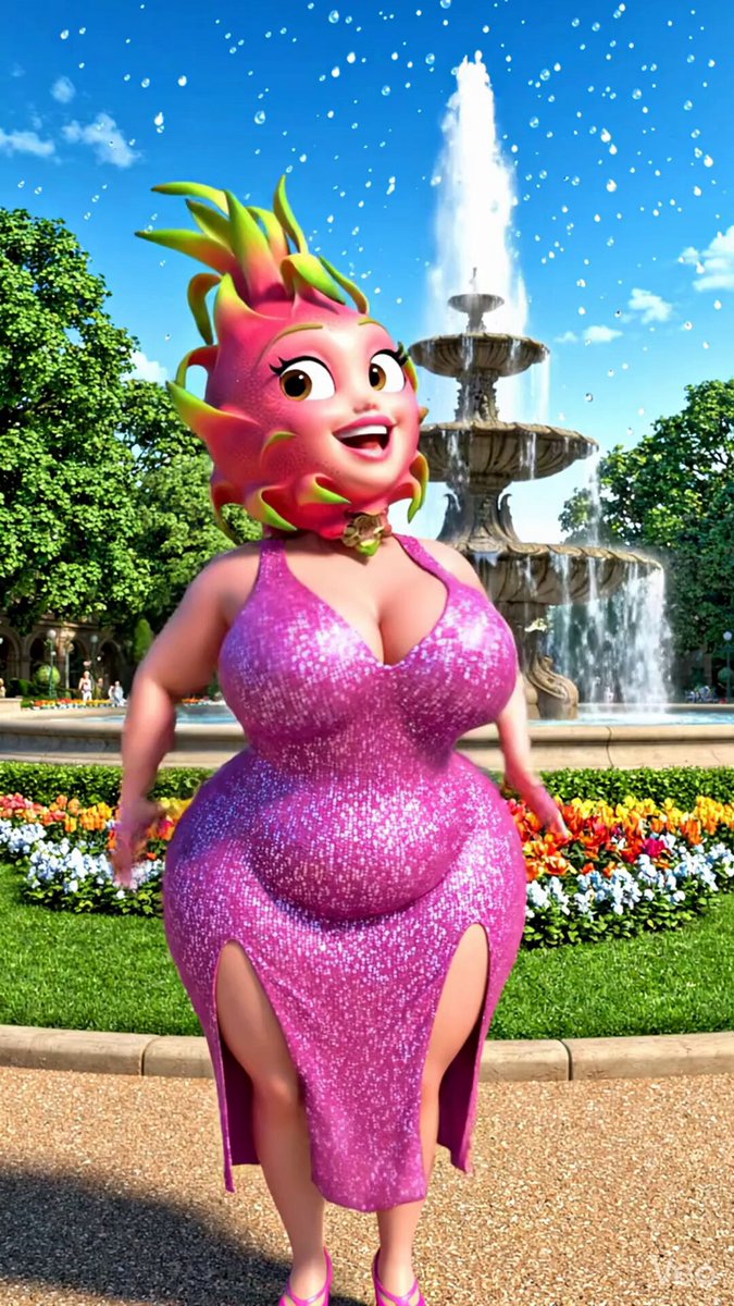 The image features a woman wearing a pink dress with a green headpiece, standing next to a fountain. The caption of the image reads "Join the River revolution with @RiverdotInc. Experience DeFi with self-custody control. @River4fun is where the community comes together. Let'S build a better future together".