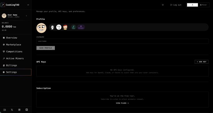 The image shows a computer screen displaying a profile page from a social media platform, specifically Bittorrent. The profile page has several options for users to customize their profiles, such as adding or removing photos, descriptions, and other personal information. There is also an option to add a new profile picture. The post suggests that there are 200+ people waiting in the beta access queue for a chance to join the platform's subnets of Bittorrent, which means they have already registered their profiles on the site.
