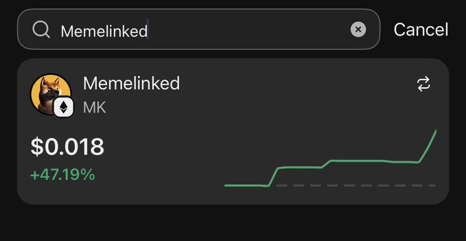 The main focus of this image is an alert from a smartphone screen displaying information about Memelinked and the user's account status. The message displays that Memelinked is now active for the user, with $0.18 sent as payment for their service. There are also multiple social media platforms listed on the notifications, indicating the app is being used to connect and share information related to cryptocurrency enthusiasts. The image shows an alert in a phone interface, emphasizing the importance of staying connected and informed about Memelinked and its followers' interests.