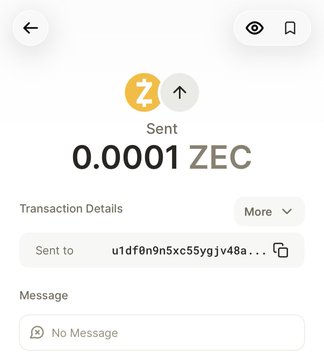 The image shows an app screen with a message box that reads "It seems that most people aren' t sure right now whether $ZEC is producing blocks or not." The text indicates that there might be confusion about the status of the ZEC wallet, possibly due to the use of a different currency. The post suggests that one should open their wallet and check the server settings to confirm if the wallet is using the correct currency (ZEC).