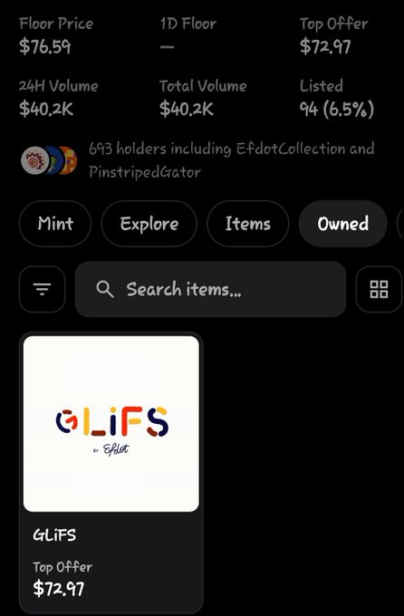 The image displays a smartphone screen showing a search for GLifes on a shopping app, with the "Top Off" feature highlighted next to the product. The price of the item is $27.99, and there are multiple options available at this offer price, including other items in the inventory and their prices.