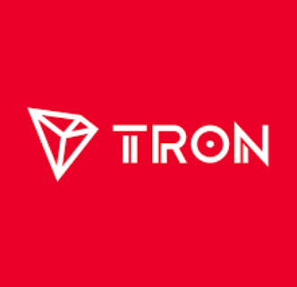 The image displays the red and white Tron (TRX) logo, featuring a geometric diamond icon beside the text "TRON," which visually anchors the post's comparison between Tron and Polygon (POL) transaction data. The post highlights Tron's significantly higher revenue per transaction (~$0.075) versus Polygon's (~$0.014), prompting the question of why Tron generates roughly 9.6× more revenue despite handling only ~1.85× the transactions.