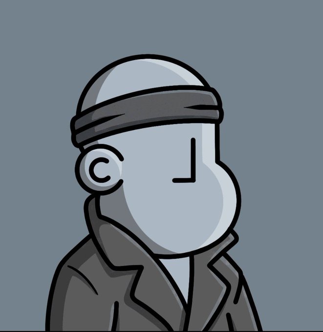 The image features a cartoon character wearing a black bandana, which is typically associated with anonymity or mystery. The character appears to be a person dressed in a suit jacket, possibly a cop, given their attire. They are standing against a gray background, giving off an air of mystery and intrigue. The post seems to be promoting the idea that the character's actions should not be judged based on appearances alone, as they may have a backstory or reason for their behavior.