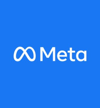 The Meta logo is displayed in white against a solid blue background. The accompanying post relates to the image by referencing @META in the context of multi-year supply agreements with SanDisk and Samsung to support its AI infrastructure expansion.