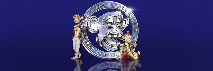 The image features a cartoon monkey with a crown sitting next to a woman wearing a gold crown, both of them holding a sign that says "BED AND BREW". The background of the image is blue, which complements the overall theme of the post.