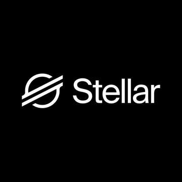 The image displays the Stellar logo and wordmark in white against a black background. This branding relates to the announcement of Stellar's record-breaking $11.4 billion in stablecoin transfers during Q2 2026.