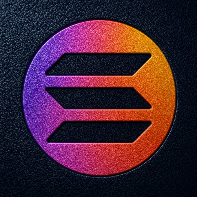 llor logo with a purple and orange gradient background, featuring a black outline against the dark blue color.