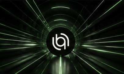 A circular logo sits at the center of a glowing green tunnel-like design, with streaks of light radiating outward to convey motion and connectivity across networks. The post's theme of blockchain bridges and cross-chain uncertainty is visually reinforced by the logo positioned at the heart of converging pathways, symbolizing a potential hub where fragmented chains could meet seamlessly.