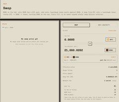 A screenshot of the 'Soup' protocol interface displays approximately 0.0006 ETH balance, an asset value of 21,000.0002, and various swap and limit order details on the right panel.