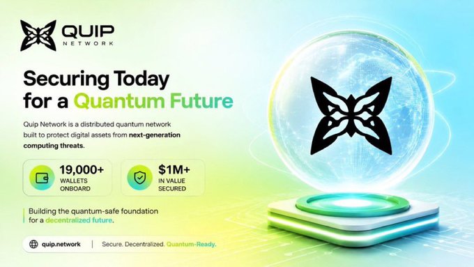 "Quip Network Security Today for a Quantum Future", "One thing that stands out about @quipnetwork is how it's quietly building in two smart, parallel directions. On one side: decentralized compute. People contribute real processing power to meaningful tasks, strengthening the network as it grows. On the other: serious".