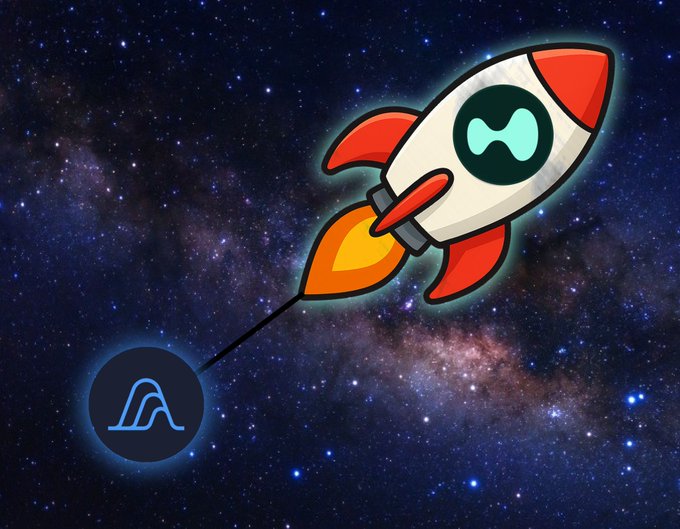 The image shows an illustration of a rocket ship with a blue circle on its side containing the text "A" and another text "VAR". The rocket appears to be flying through space, heading towards a planet labeled "Variational" as indicated by the caption. As for the connection to the post, it suggests that if we see $HYPE at $100+ by the time Variational releases its initial coin offering (ICO), how would you expect this to impact the company's FDV (or the size of your airdrop) in relation to the depicted rocket? 

The concept being referred to is that when a cryptocurrency project gains popularity and receives positive attention, such as being featured on popular media like the post's caption. This can lead to an increase in interest among potential investors and a boost in the company's FDV (defined as Future Valuation). Investors may be more inclined to invest in the project based on its rising popularity or due to the promise of financial gain associated with cryptocurrencies.

The size of the initial coin offering, represented by VAR in the image, would depend on various factors such as the total amount of cryptocurrency released and how well-received the project is among investors. If the project performs well and attracts a substantial number of investors, the initial coin offering might be relatively large to fund the development of the project and ensure its long-term success.