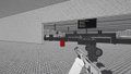 A first-person view from a video game showcases a detailed weapon (likely a sniper rifle) being held, representing the "$ICP" in-game item preview mentioned in the post about upcoming maps and gameplay levels.