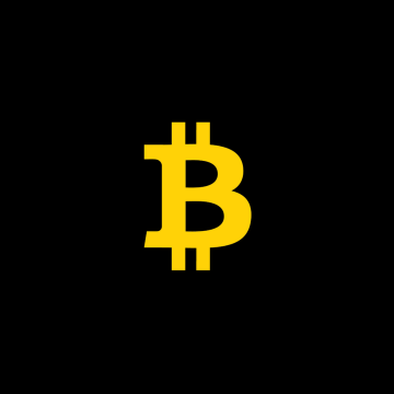 A black background with a yellow Bitcoin symbol (#Bitcoin) at the center. A caption reading "LATEST: @BlackRock 's $IBIT records its second-largest ever daily outflow at $528M as $BTC slides below $73,000." is displayed next to the Bitcoin symbol.