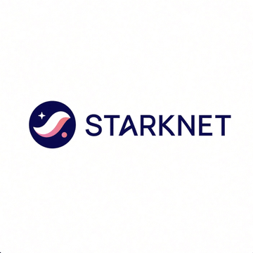 The image shows the Starknet logo alongside the word “STARKNET.” It relates to the post’s report that Starknet holders supported transitioning from an Ethereum Layer 2 to an independent, post-quantum Layer 1.