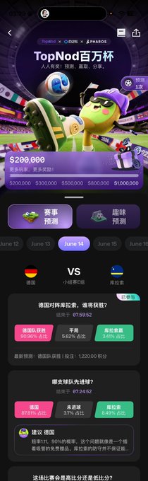 The image features a poster for a soccer game, with a cartoon character of a person wearing a green hat standing next to a soccer ball. The poster also includes text in Chinese that reads "Topnod", which could be related to the game or an event associated with it. The poster is displayed on a website, and there are several options available for viewing the image, such as a full-size photo, a smaller version of the poster, or even a 3D rendering.