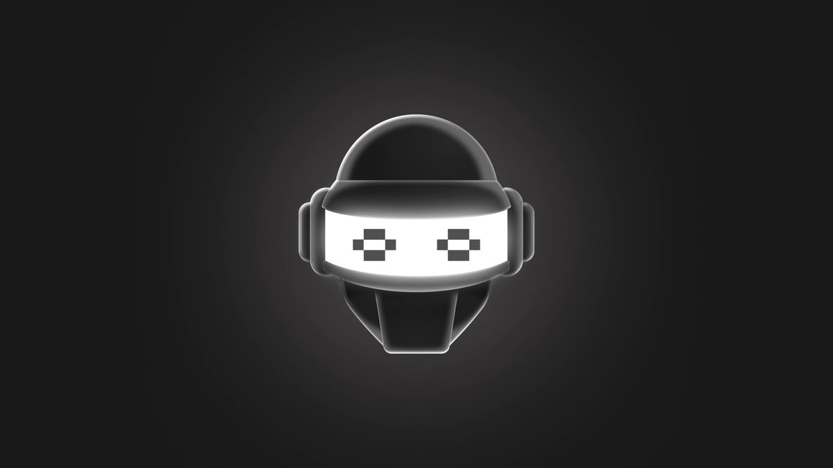 The image depicts a futuristic black and white robot with face and head features. It has big round eyes, a small nose, and appears to have human-like facial features such as lips and teeth. The robot's eyes are glowing white and appear larger than its body, giving it an intelligent and advanced appearance.

In the background of the image, there is text that reads "AI agents will mediate $3-5 trillion by 2001" and "$2003". It seems to be a statement or description about the impact of AI on currency exchange rates in the future.