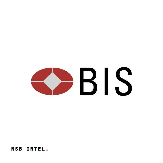 A logo featuring a red circular emblem with a diamond shape inside next to the letters "BIS" in black, with "MSB INTEL" text at the bottom left.