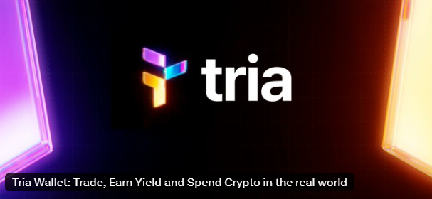 The image features a promotional banner for the cryptocurrency exchange Tria that highlights the importance of real usage over hype in the crypto market. The backdrop is black, which makes the white text - including "TRIA" - stand out prominently against the backdrop. The text reads, "Good Morning FAM! In a correcting crypto market, real usage stands out. Currently, bitcoin is testing key support near $60,700 amid broader market pressure". This message emphasizes that the focus should be on actual real-world applications and use of cryptocurrency rather than relying solely on market hype or inflated valuations.