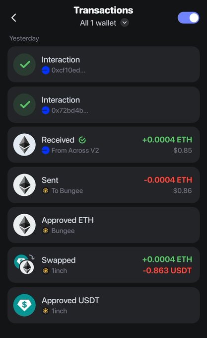 irtfodt's transaction history page displays a list of transactions, including sent, received, and approved transactions for Etherium.