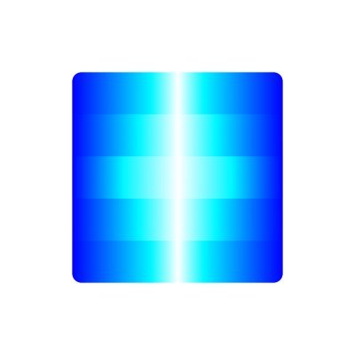 The image features a blue square against a white background, giving it a vibrant look. The square includes various shades of blue that transition across the entire surface. At the top corner of this square, there's a logo with the text "baseapp" written on it. Below the logo, in the bottom left corner, you can see a caption that reads: "Good afternoon blue believers. Crypto apps competing with broker apps wasn't on my 2026 bingo card". The post also mentions an app called "One interface", which may be related to investing or crypto activities.