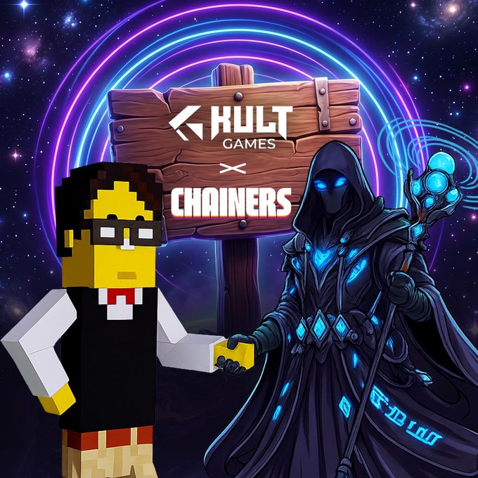 The image features a man dressed as a character from a video game, possibly a wizard or a knight, standing next to a wooden sign that says "Chainers". The man's costume suggests he might be a fan of the game "Chainers" or involved in the gaming industry. The post discusses how many projects are still focusing on token speculation instead of player retention and how this can impact the future of gaming. It seems like the image is promoting a discussion about the current state of the gaming industry, with a particular emphasis on the importance of prioritizing player engagement over speculative tokens.
