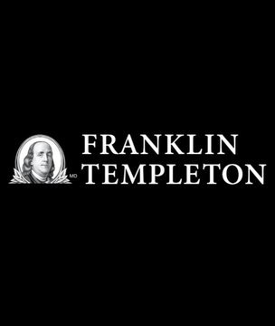 The Franklin Templeton logo appears over a black background, with the post highlighting the firm's $1.8 trillion endorsement of a new crypto bull market driven by institutional capital inflows.