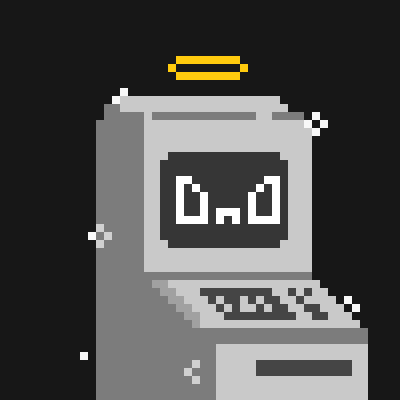 A retro gray arcade cabinet with a pixelated game screen and joystick/button controls is shown against a black background. The image relates to the post's playful suggestion that Adam Weitsman should purchase 10-15 Bitcoin mining machines ("Machines"), using a gaming machine as a visual pun or symbol.
